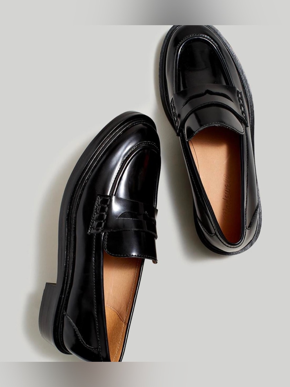 Madewell Chunky Leather Loafers. Size 9. Like New. - Picture 4 of 4